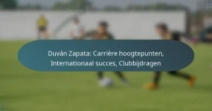 Duván Zapata: Carrière hoogtepunten, Internationaal succes, Clubbijdragen